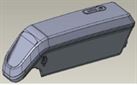 SR Suntour HESC Phylion battery unit (Li-ion, Down-tube type, 36V-9AH, CANBUS protocol)