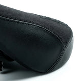 Federal Mid Stealth Logo Seat - Black Canvas Top With Faux Leather Panels And Black Embroidery