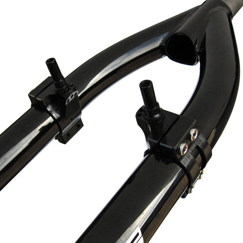 Rebate V-adaptorsClamp-on brake mounts. for Identiti Rebate forks.