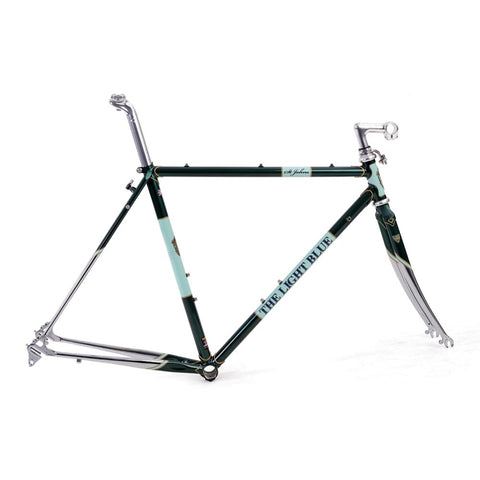 St Johns FramesetRetro styled light touring frame with mudguard eyes.