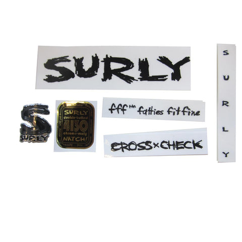 Decal Kitsfor most Surly framesIncludes Headbadge