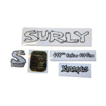 Decal Kitsfor most Surly framesIncludes Headbadge