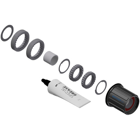 SPRE DT LN Pawl2Ratch18 kit ShimMTBSteel