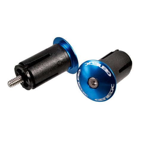 Endocrine Road Bar PlugsCNC Aluminium end capsBlack, Red, Blue or silver anodised finish