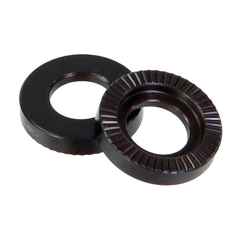 Butch Axle WashersHeavy Duty serrated axle washersBlack 10mm