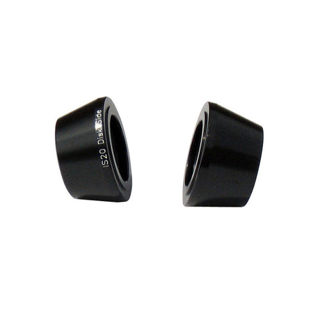 Spin Doctor 20mm Cones Spare Adaptor cones for 20mm T-axle. Blk. Pr.