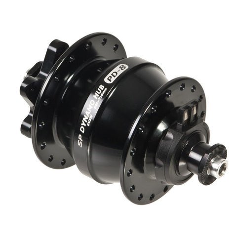 PD8/PL8 100mm Disc brake dyno hubUltra Small Dynamo Hubunmatched efficiency of 72%
