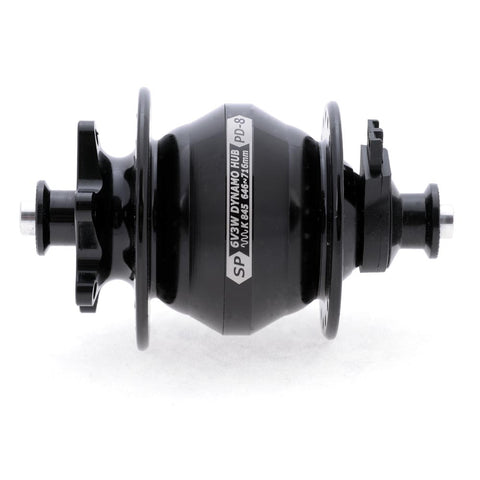 PD8/PL8 100mm Disc brake dyno hubUltra Small Dynamo Hubunmatched efficiency of 72%