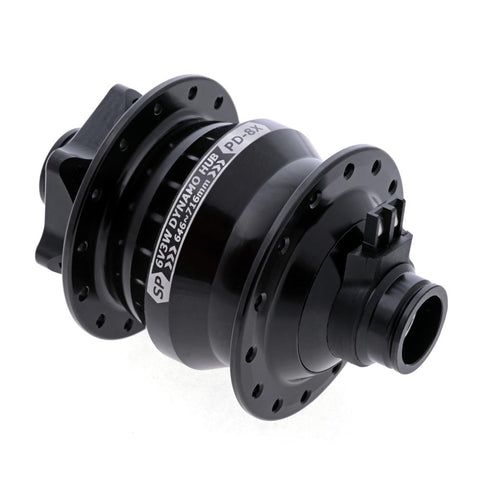 PD-8X Power Dynamo HubDisc Brake, 15mm Maxle typeBlack or Silver - 32H