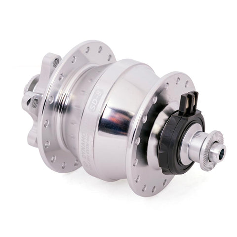 SD8 Small Dynamo HubFront - 6V-3W - 9mm QR Disc Mount