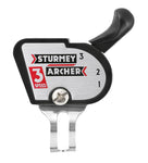 SLS3C R3 ShifterClassic thumb shifter for use with Sturmey Archer 3-speed hubs.