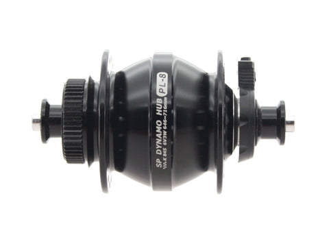 PD8/PL8 100mm Disc brake dyno hubUltra Small Dynamo Hubunmatched efficiency of 72%