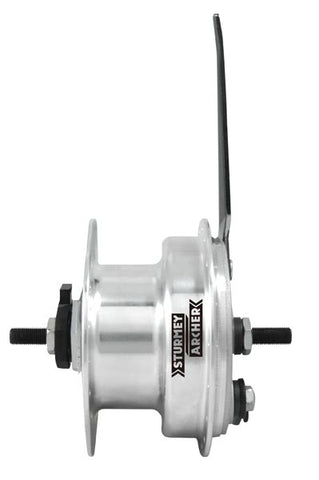 Front Dynamo Hubs With Drum Brake.70mm or 90mm drum brake, 36h.