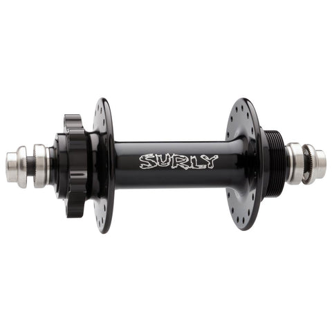 Ultra New Hub - Rear Disc MTNSingle Speed Threaded32 or 36H Black