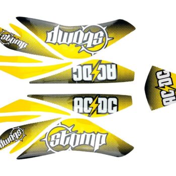 Graphics â Yellow AC/DC (Electric ATV)
