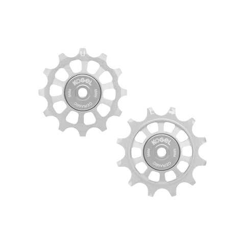 Kogel Gen 2 Pulley Set Raw - Road / 12/12T Hybrid Ceramic