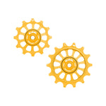 Kogel Gen 2 Oversized Pulley Set Gold - Road / 12/14T Full Ceramic
