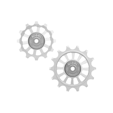 Kogel Gen 2 Oversized Pulley Set Raw - Road / 12/14T Hybrid Ceramic