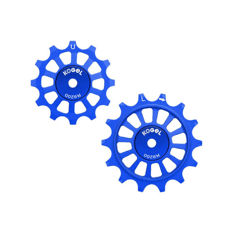 Kogel Gen 2 Oversized Pulley Set Blue - Road / 12/14T Hybrid Ceramic