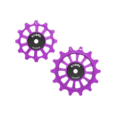 Kogel Gen 2 Oversized Pulley Set Purple - Road / 12/14T Full Ceramic