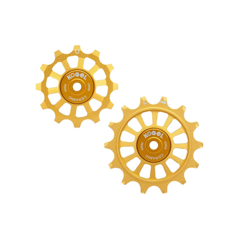 Kogel Gen 2 Oversized Pulley Set Gold - Cross / 12/14T