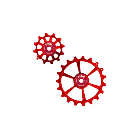 Kogel Kolossos Pulley Set Red / 14/19T