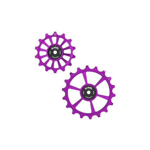 Kogel Gen 2 Pulley Set Purple - Cross / 14/18T