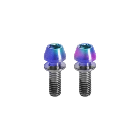Kogel Titanium Bolt Kits Steerer Clamp / Rainbow