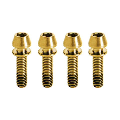 Kogel Titanium Bolt Kits Stem Clamp / Gold