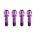Kogel Titanium Bolt Kits Stem Clamp / Purple