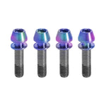 Kogel Titanium Bolt Kits Stem Clamp / Rainbow