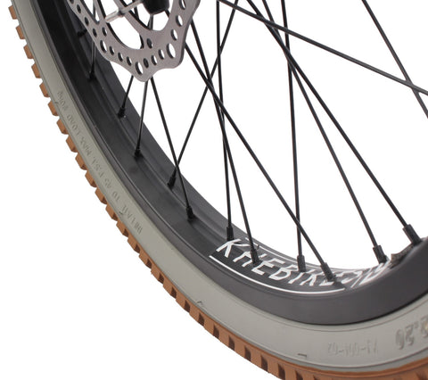 BMX Bike Aluminum KHE BLACK JACK DISC AL 20 inch 10kg