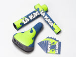 Mafiabikes La Plaga Signature Accessories Pack (Seat/Pads/Griptape) Wheelie Set / MTB Bike