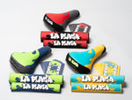 Mafiabikes LA PLAGA Accessories Pack Railed Seat Pad and Griptape for Wheelie / MTB Bikes