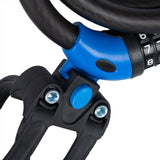 Oxford Cable Lock 12mm x 1800mm Bicycle Lock &amp; Bracket (Combination Lock Type)