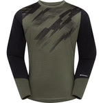 JERSEY Flux LS Trail men MGN/BK MD - MCL23W5904