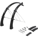 Mudguard MP QF pair 700x38 black - MGMP204