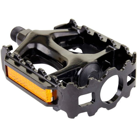 Alloy trekking pedals, 9/16 inch black