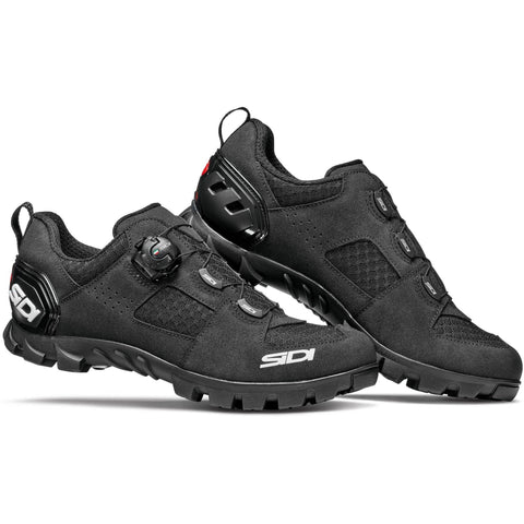 Sidi Turbo MTB Shoes - Monochrome Black/Black / 44
