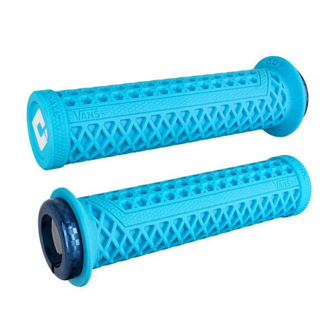 Vans v2.1 MTB Lock On Grips 135mm - Blue