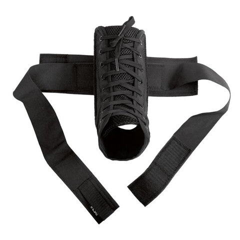 Ankle SupportStabilizing ankle support system.Flexible hems & 3D mesh padded tongue.S/M or L/XL.