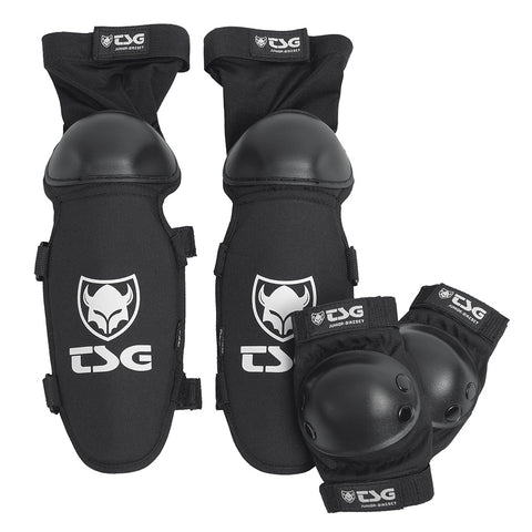 Junior-bikesetGreat starter set for new bikers.Knee-shin and Elbow protection.One size: TXXS.