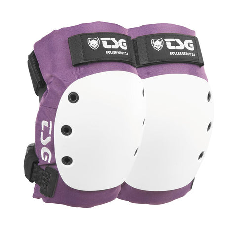 Roller Derby 2.0 Kneepads Low profile, fixed cap.Â  Black, Leo Pink or Camo. XS, S, M, L, XL.