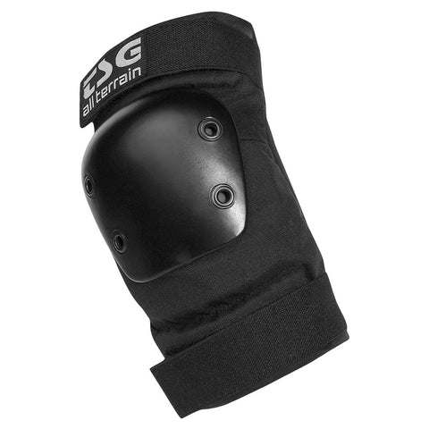 All Terrain ElbowpadsFull coverage PE caps with durable material.