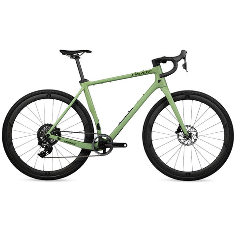 Pivot Bike Vault Team Force AXS with Carbon Wheels Mossy Forest Green / XS