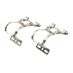 Double Toe ClipsClassic type toe clips for Twin/Double straps