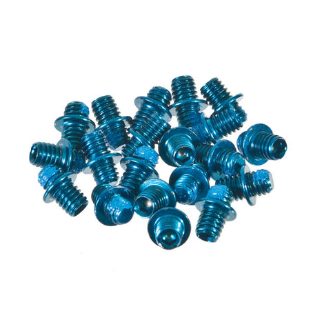 Maz PinsReplacement flanged pin kits for Gusset pedals.Four colour options - Pimp your Pedals. Pack of 20.