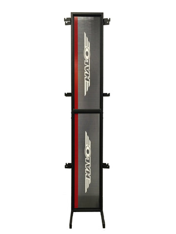 12 Wheel Display StandShop display. Metal frame with acrylic panels.Holds 12 wheels (skewers included).