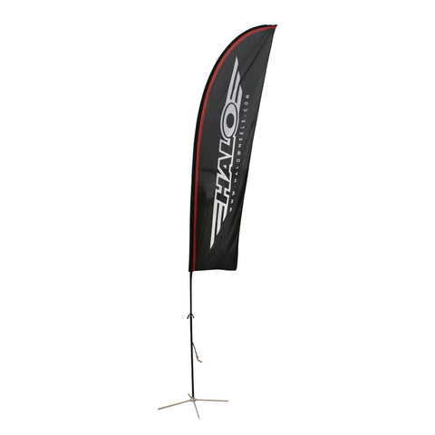 Promotional Flag3m Flag with 440cm poleBase and ground stake included