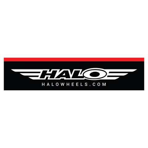 Medium Slatwall Logo SignLogo sign to fit on SlatwallBlack/Red - Medium 60cm